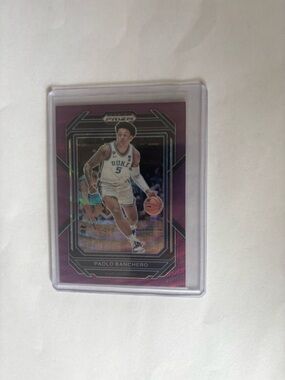 Paolo Banchero Pink Prizm Draft Picks Rookie Card Duke RC